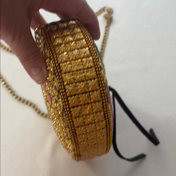 Pink and Gold Mosaic Women's Bag- by LULU - Picture 10 of 13